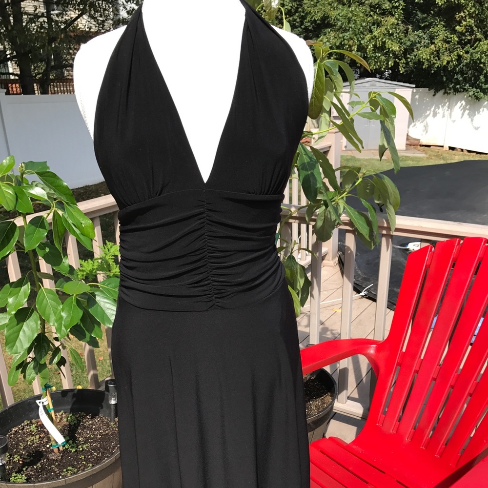 White House Black Market halter dress size 2