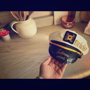 Bride Sailor Hat with veil