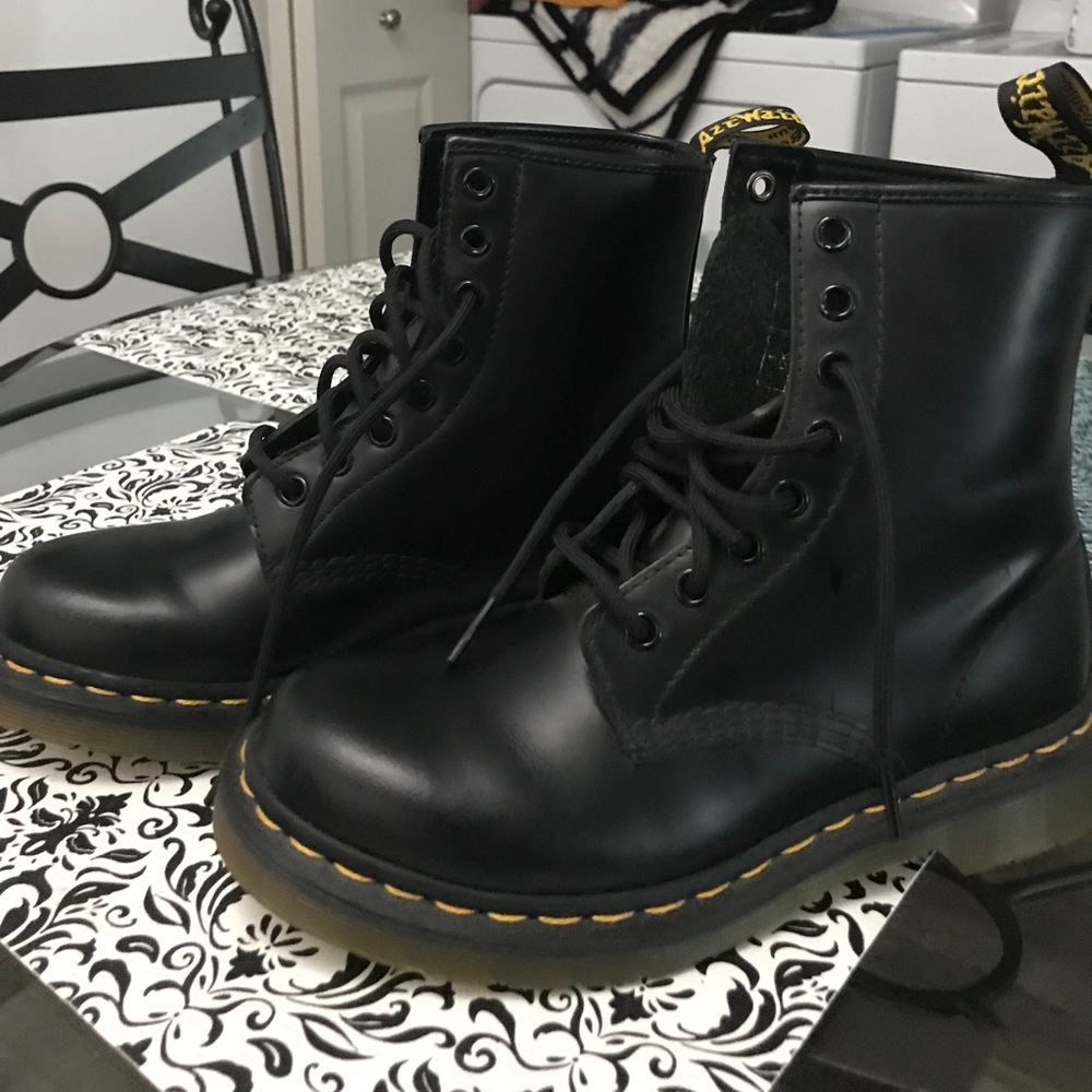 Dr Marten combat boots