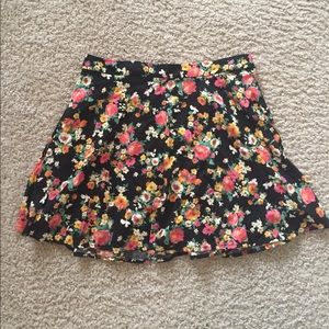 Floral, skater skirt