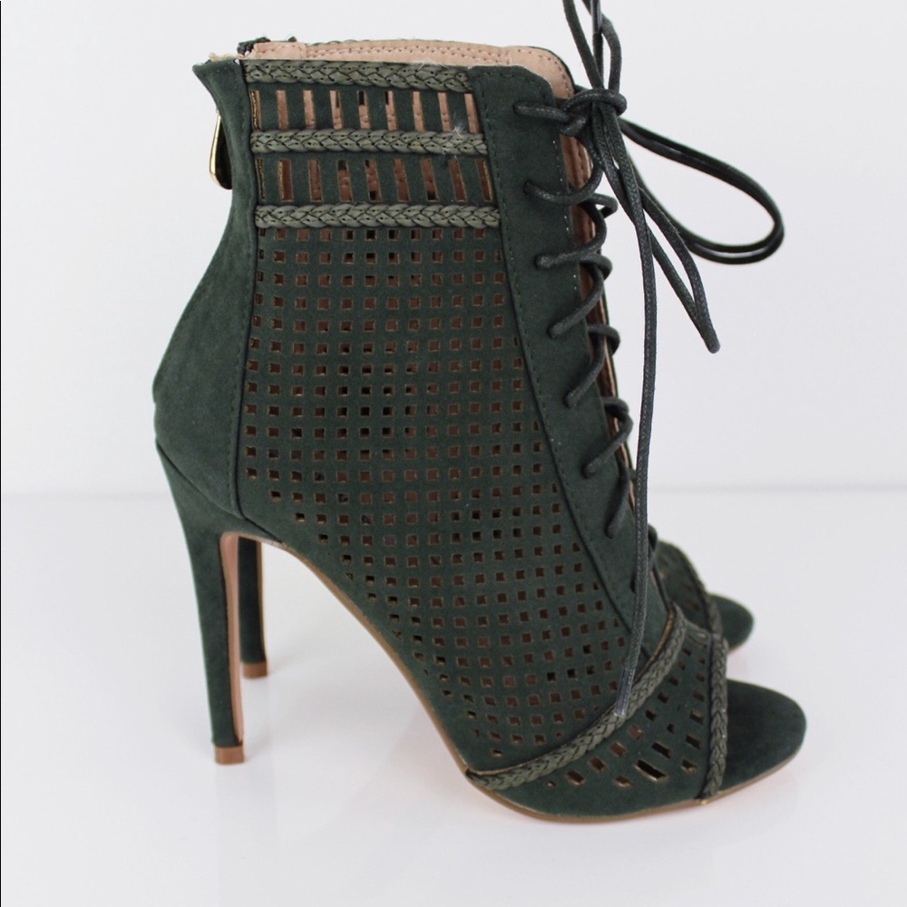 Olive Booties