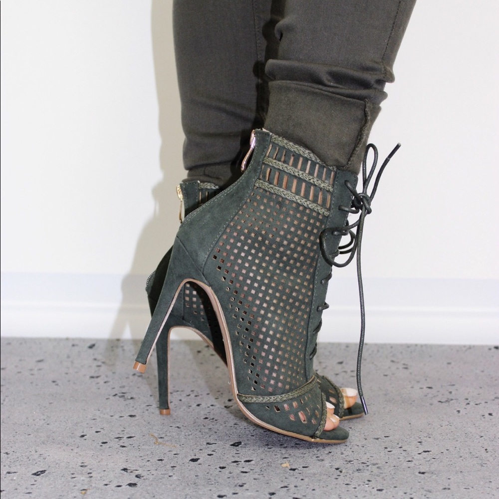 Olive Booties - Picture 6 of 6