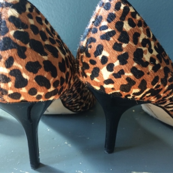 INC Leopard Print Calf Hair Pumps - Picture 3 of 5