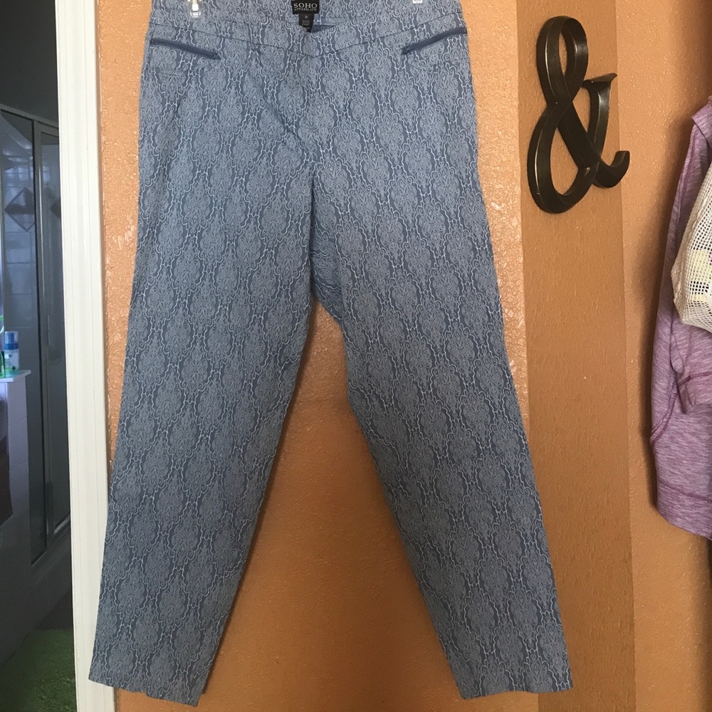 Patterned jeans SOHO apparel Ltd