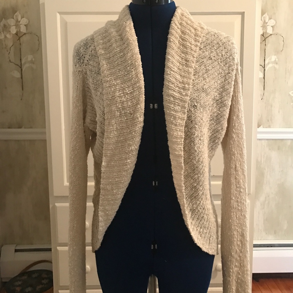 Cable-Knit Cocoon Cardigan