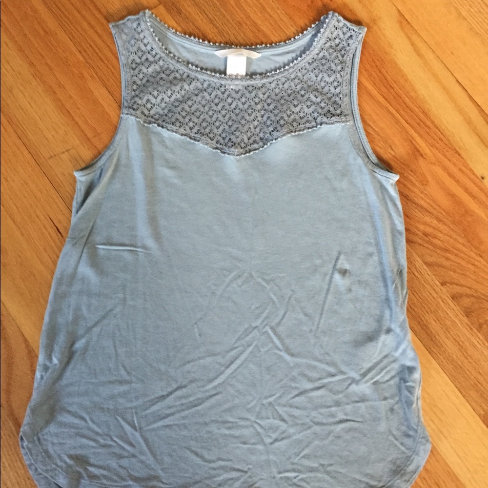 Green tank top