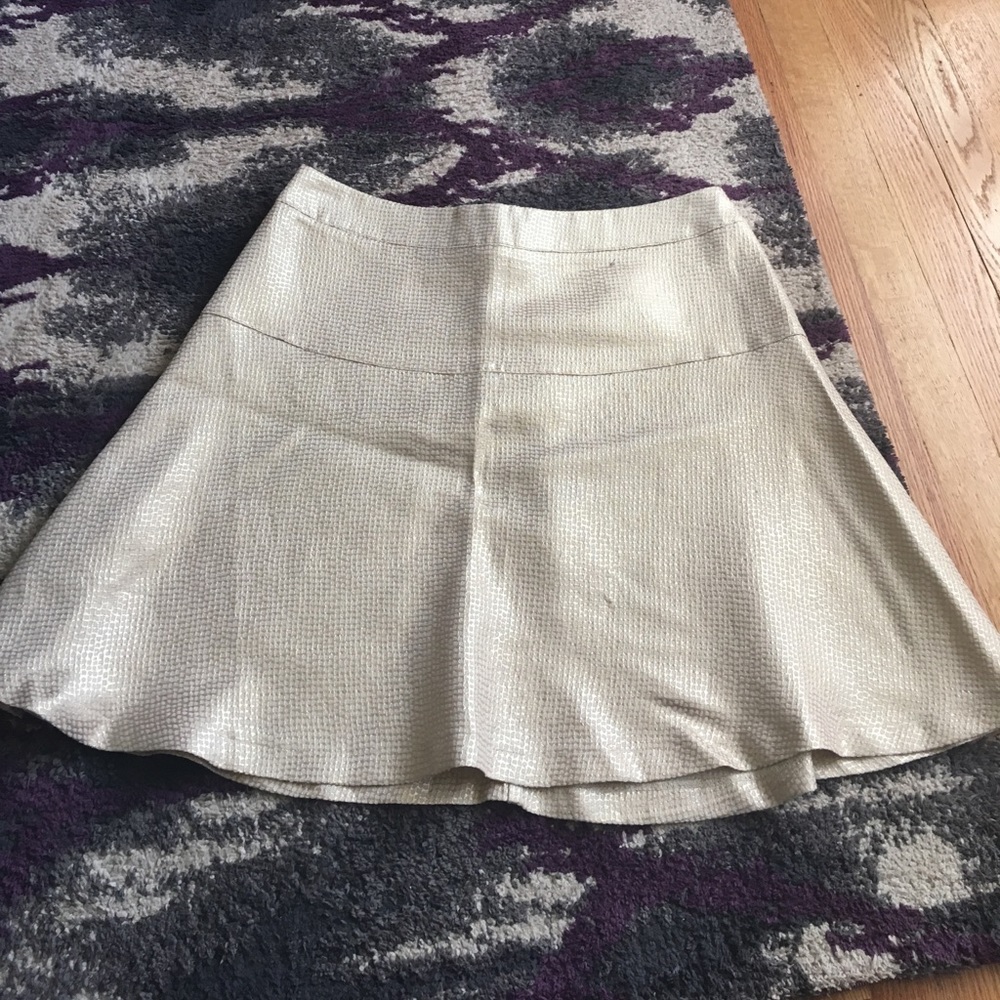 Gold skirt