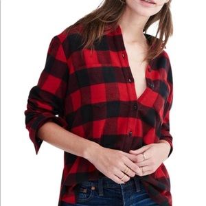Madewell Ex-Boyfriend Shirt in Buffalo Check
