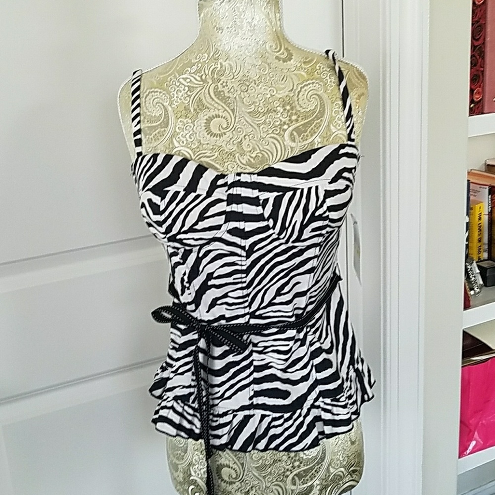 💖ZEBRA SELE TOP!!