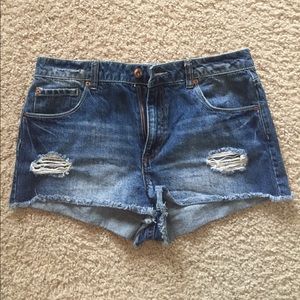 Jean shorts