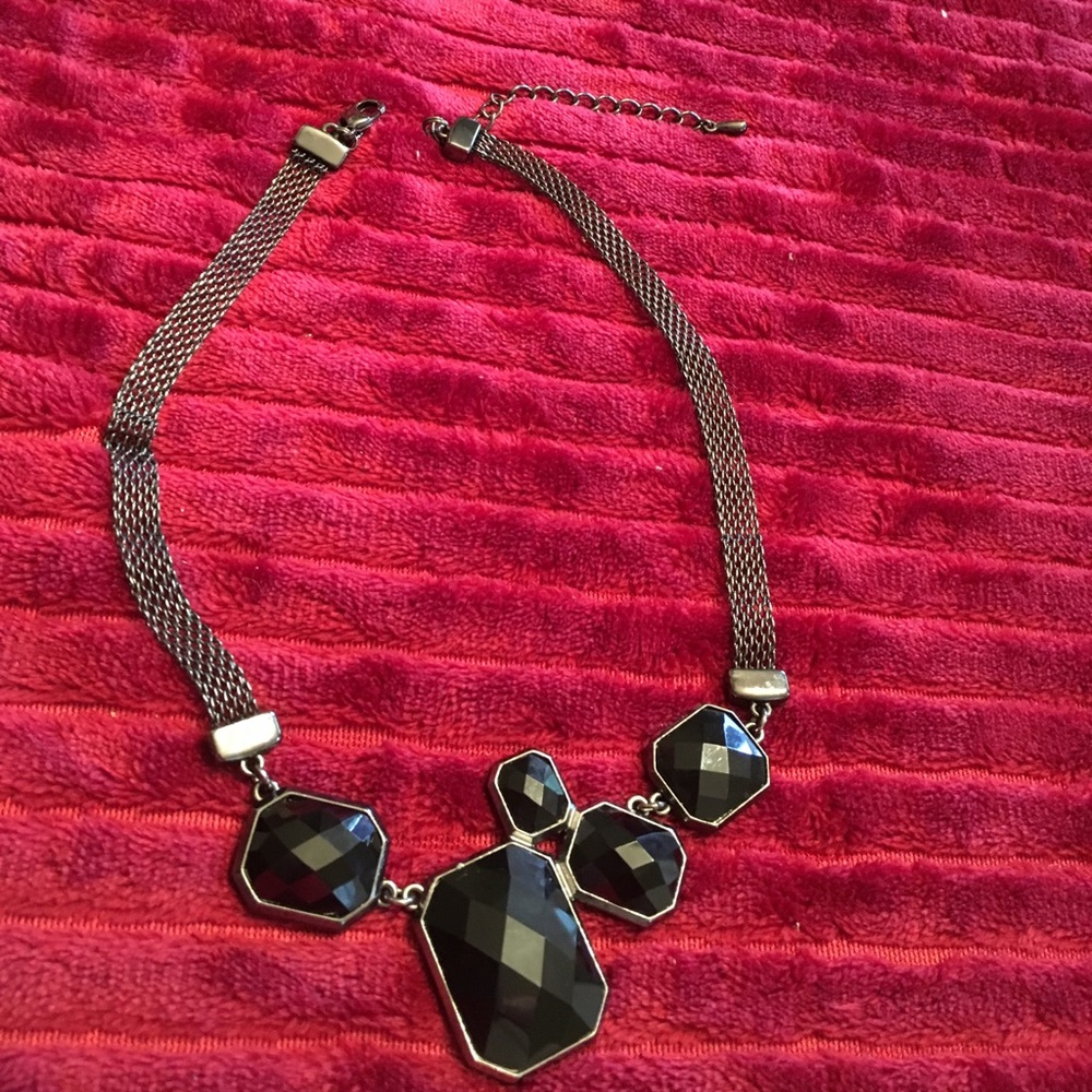 Lia Sophia black necklace
