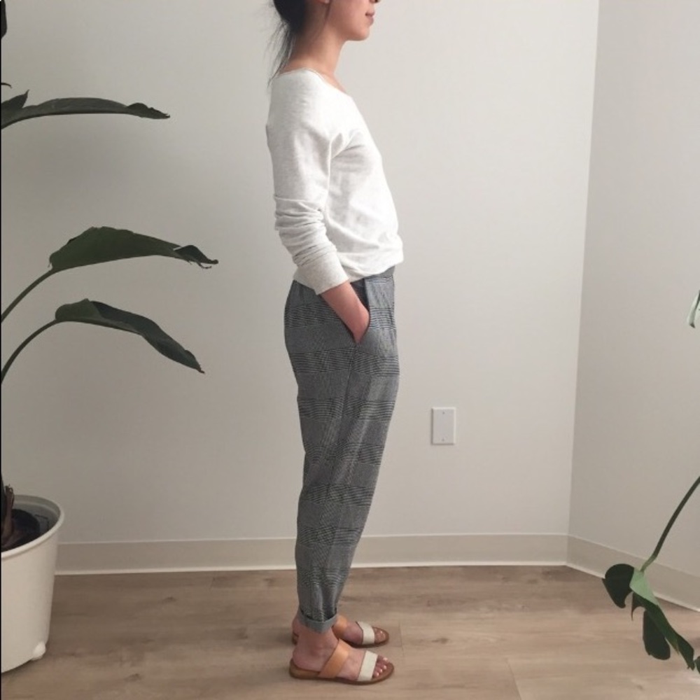 Grey trousers