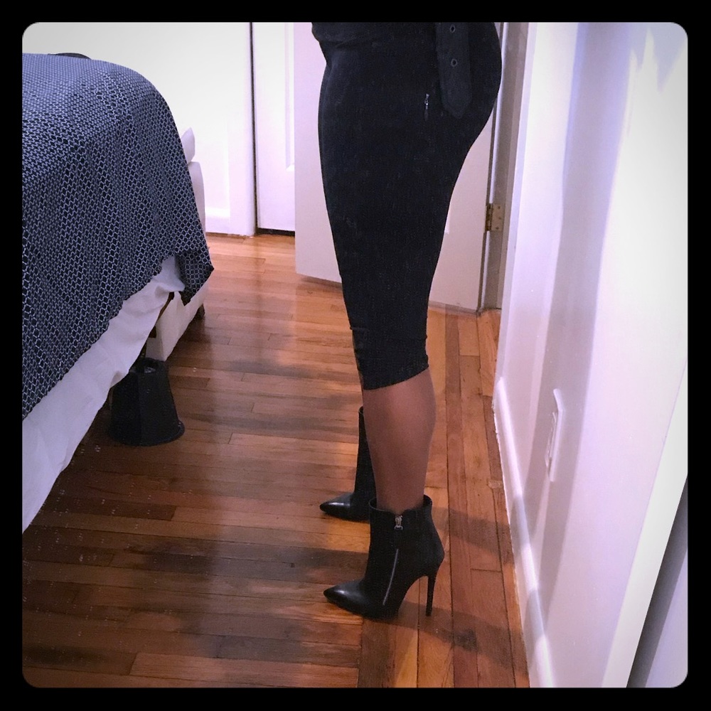 Black booties