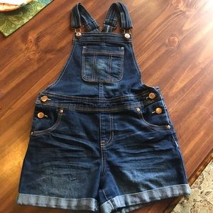 Jordache jean shirt bibs