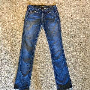 Lucky Brand Zoe straight leg jeans