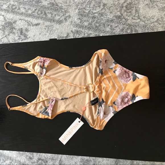 MINKPINK swimsuit! Brand new tags NWT. Open back! - Picture 3 of 8
