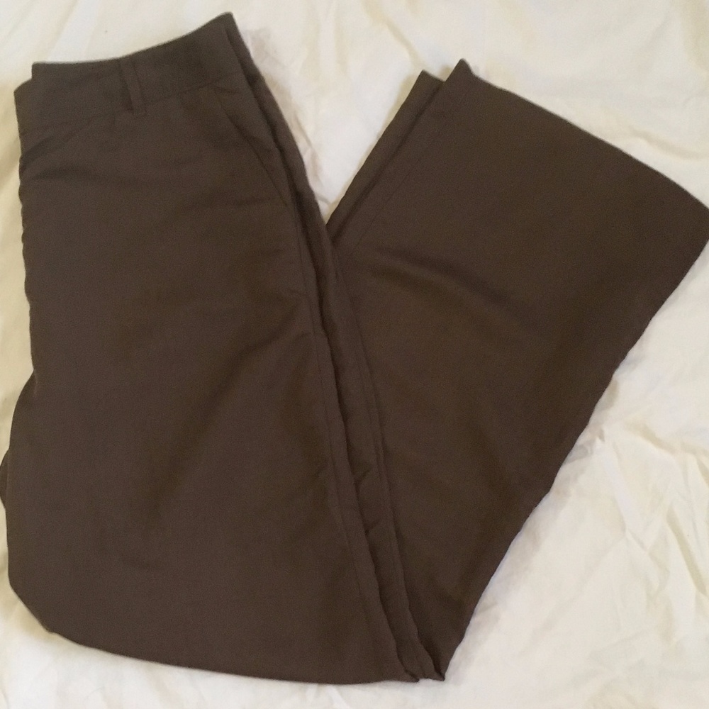 NWT East 5th Linen Blend Pants, Wide Leg, Brown