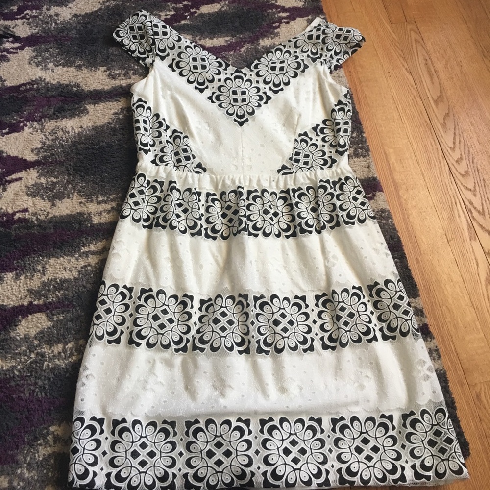 New without tags black and white dress