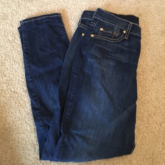 7 for all man kind ankle skinny - Picture 1 of 2