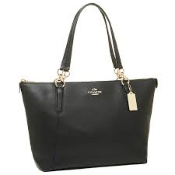 COACH AVA TOTE IN CROSSGRAIN LEATHER (F35808) - Picture 2 of 8
