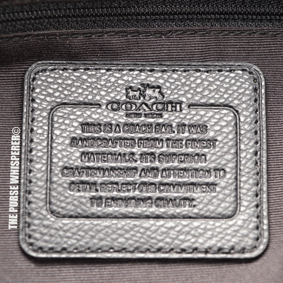 COACH AVA TOTE IN CROSSGRAIN LEATHER (F35808) - Picture 8 of 8