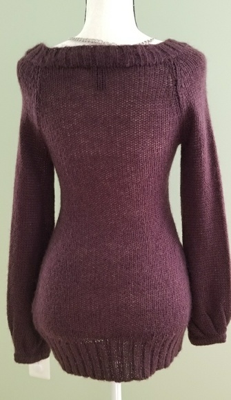 Purple wool sweater H&M - Picture 3 of 4
