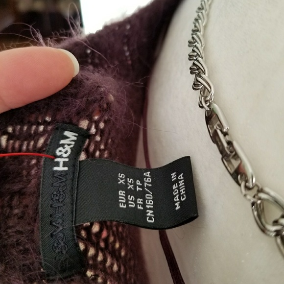 Purple wool sweater H&M - Picture 4 of 4