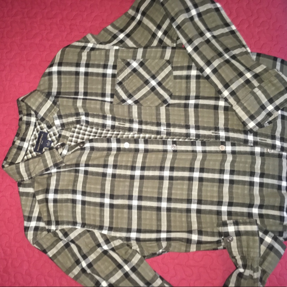 Banana Republic lined button down shirt