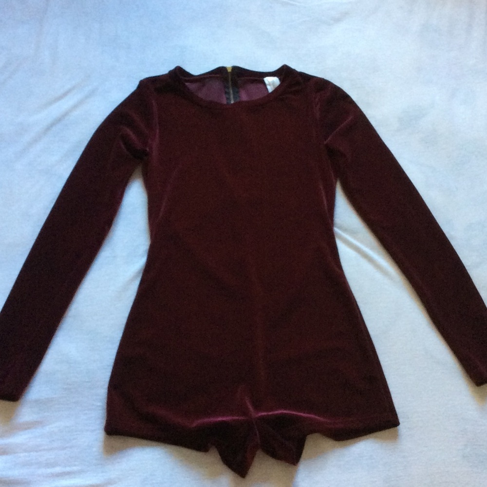 Long sleeve romper