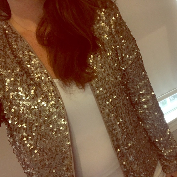 Tart bronze sequin blazer - Picture 1 of 6