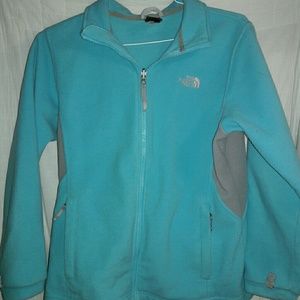 The North Face Light Blue Fleece Jacket