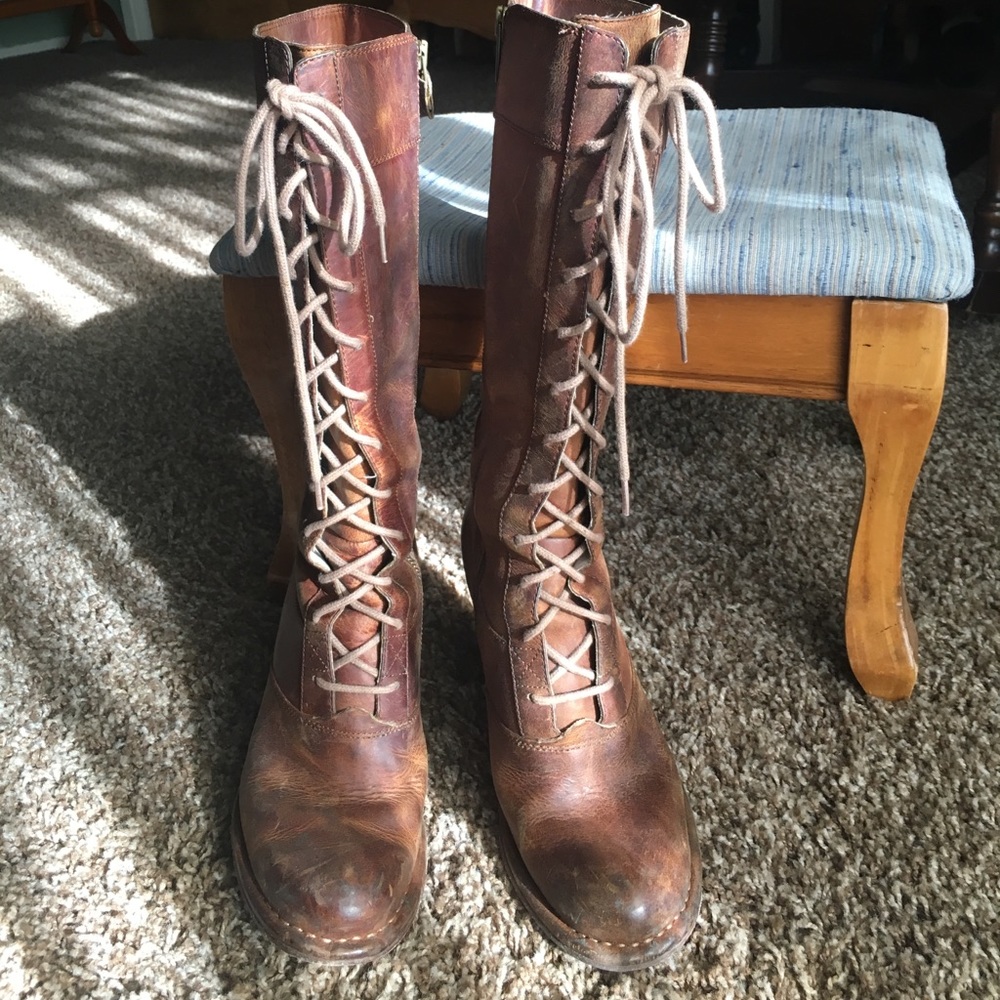Frye Lace Up Boots