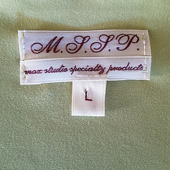 M.L.L.P Max Studio Specialty top - Picture 4 of 4