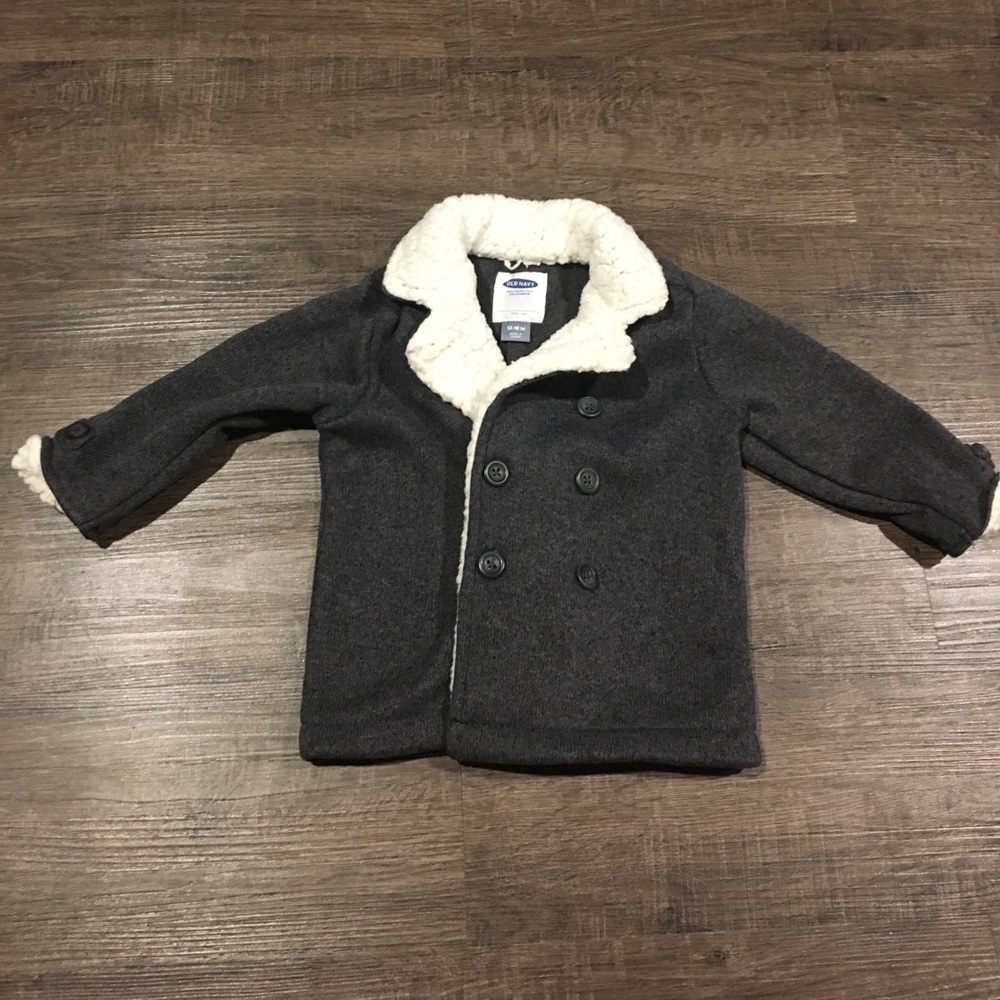EUC Old Navy boys coat 12-18mo