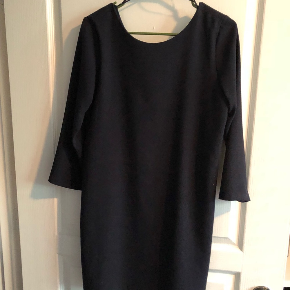 Navy blue dress