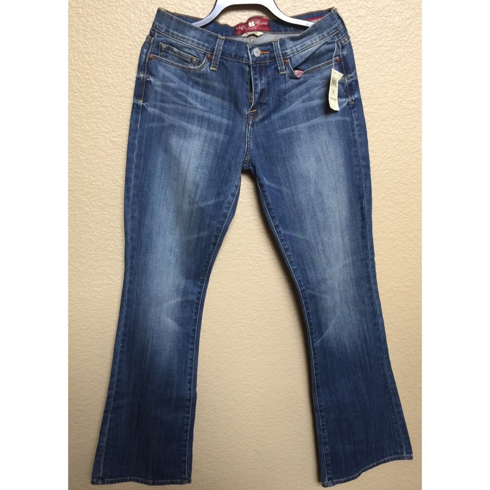 NWT Lucky brand - cocoa boot jeans