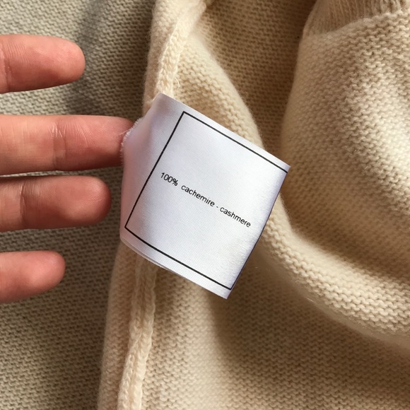 Authentic Chanel 💯 cashmere open cardigan size 38 - Picture 6 of 8