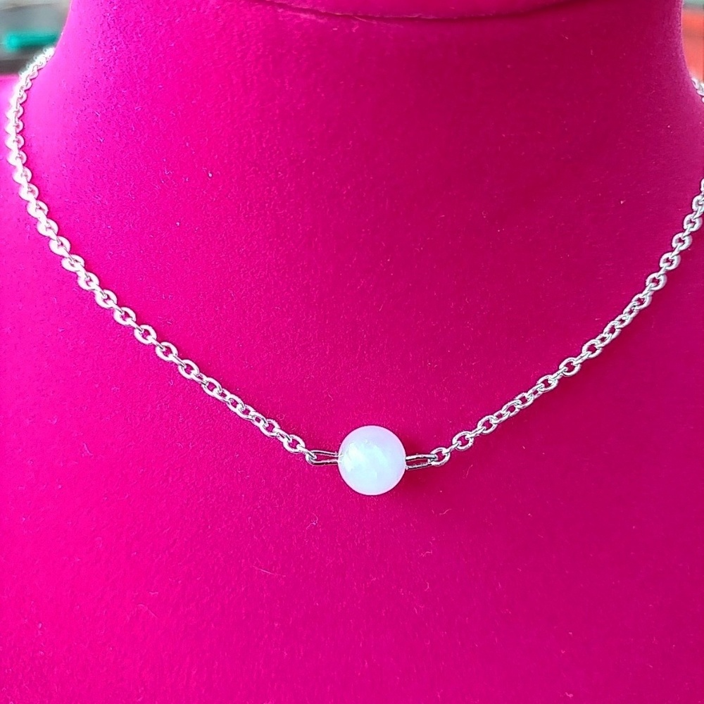 Dainty gold choker necklace under 25 - Picture 2 of 2