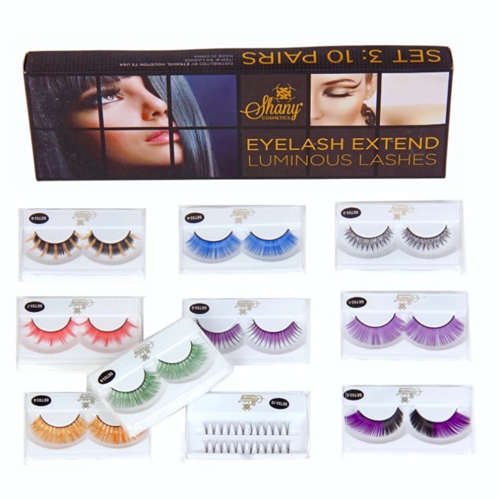 Halloween Costume False Eyelashes Set