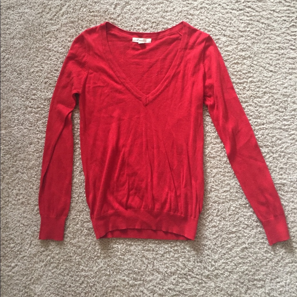 Red sweater
