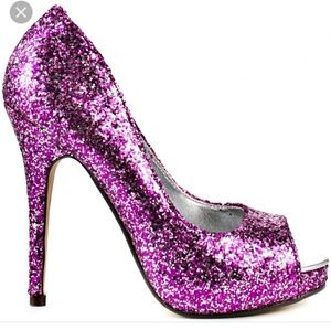 Michael Antonio Glitter Heels