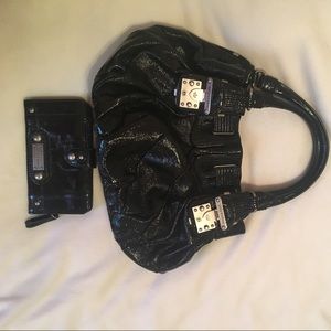 💕JUICY COUTURE purse w/ matching wallet🌸