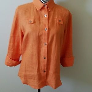 Relle 100% linen blouse