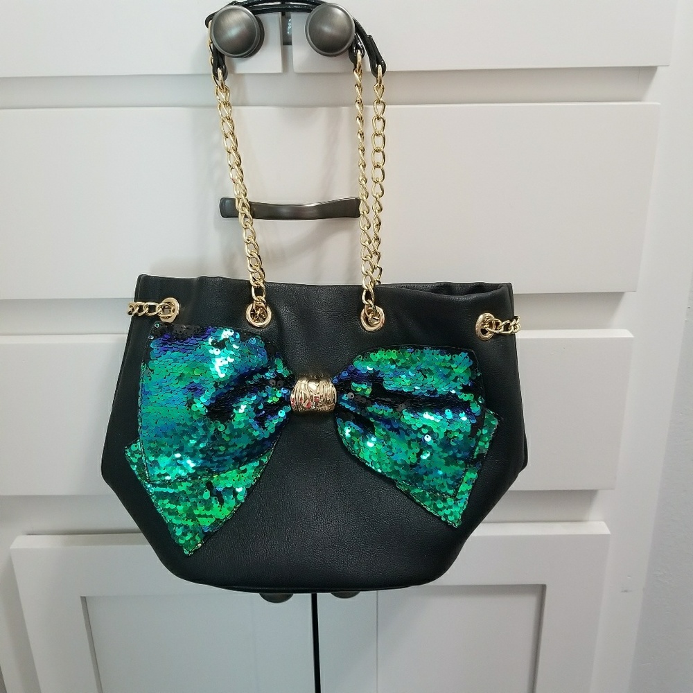 Betsy Johnson Mermaid Sequin Purse