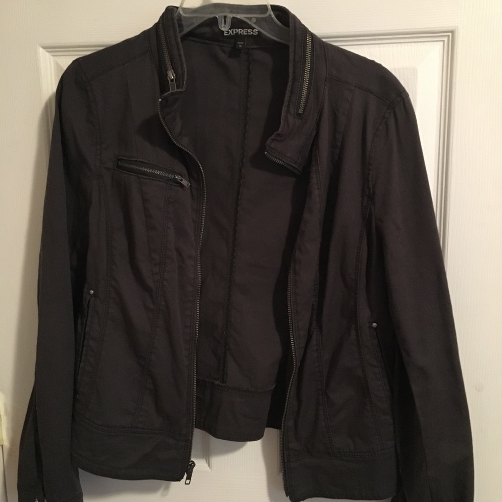 Express Cotton Moto Jacket