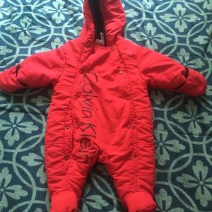 Baby winter suit bodysuit