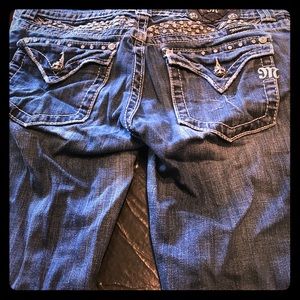MissMe size 30 Jp5011-4L Boot jeans
