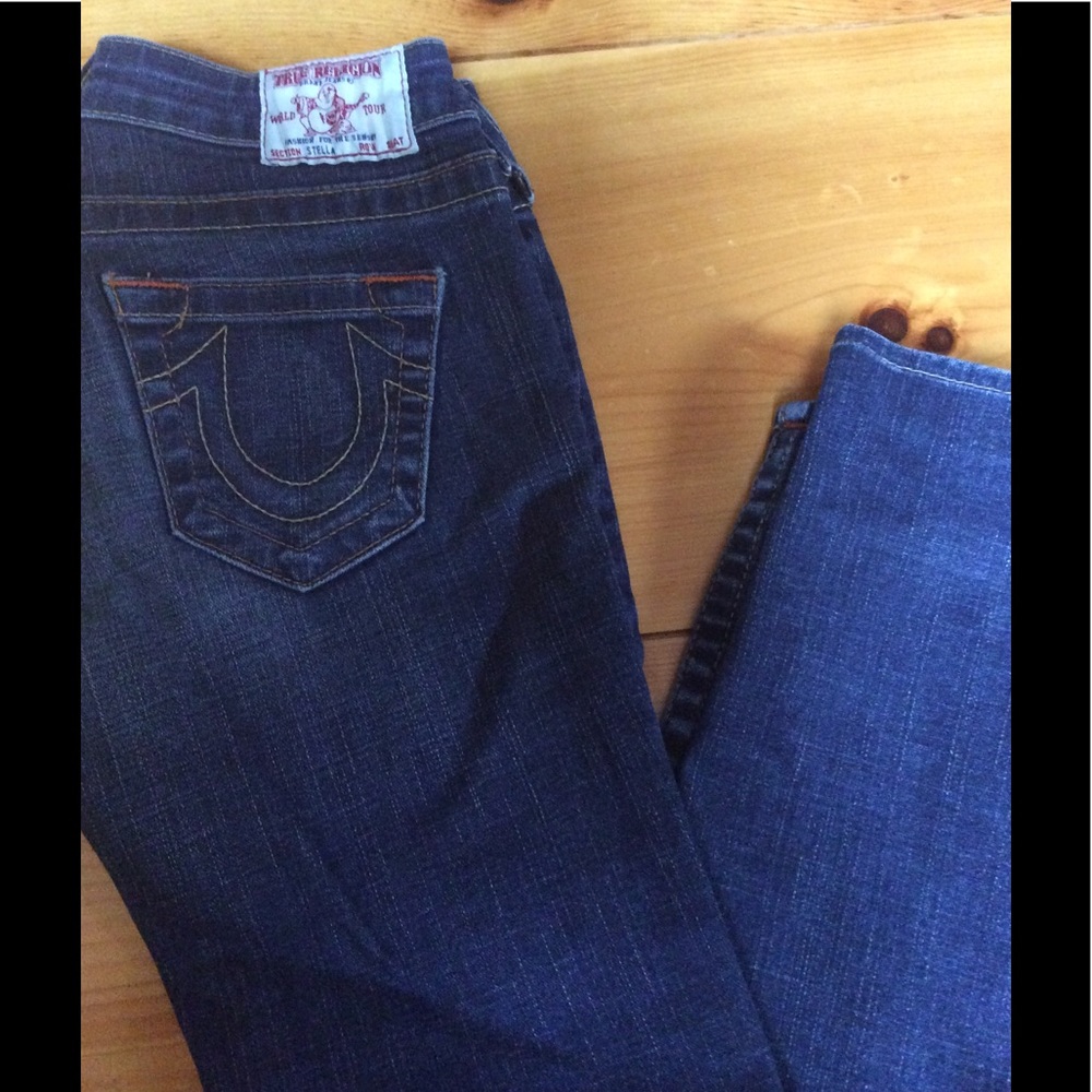 True religion straight cut jeans 26