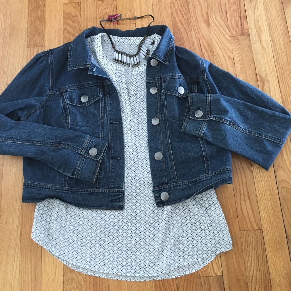Silk Geo Metro print top
