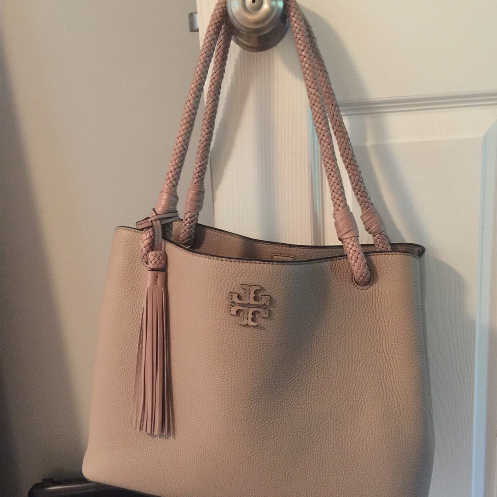 Tory Burch Taylor TripleCompartment Tote Soft Clay